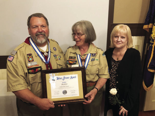 Palmer receives highest Scouting honor